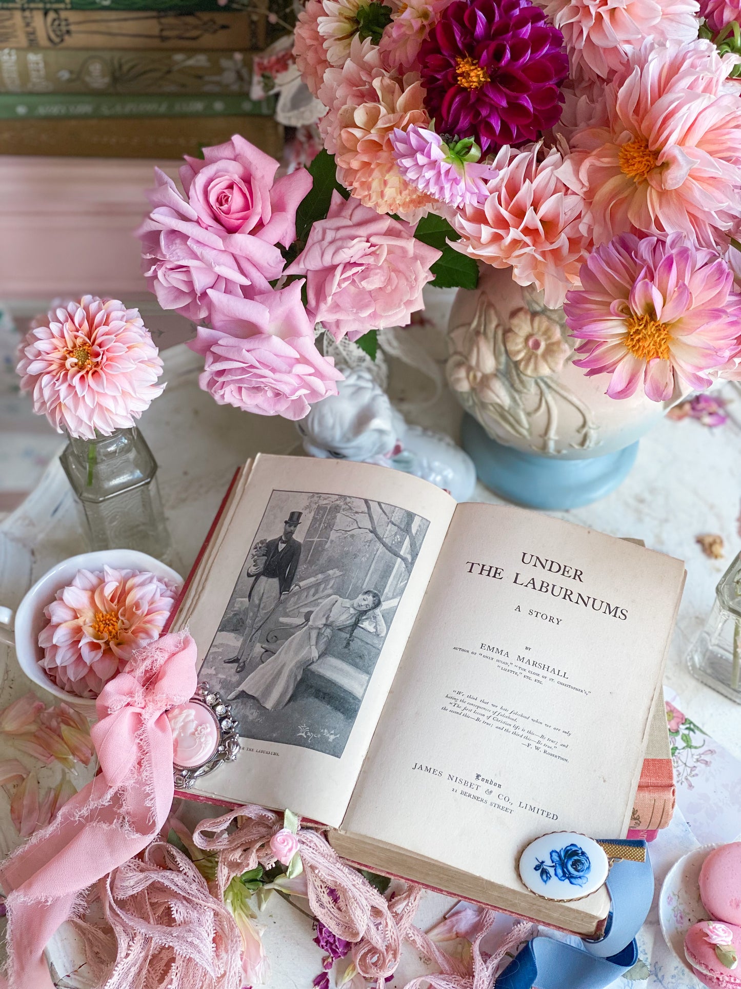 Pink Shabby Chic Under the Laburnums