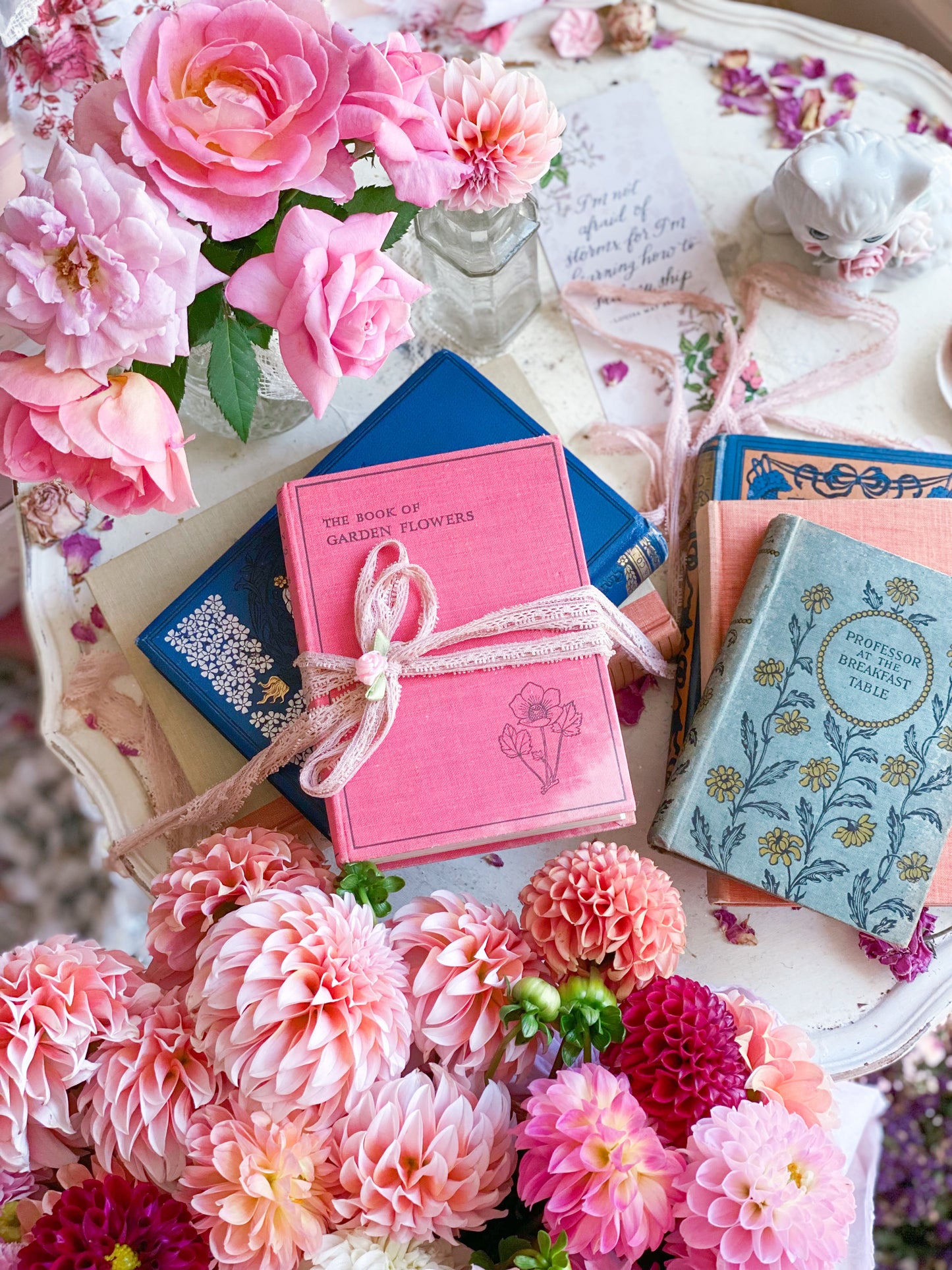 Pink Book of Garden Flowers