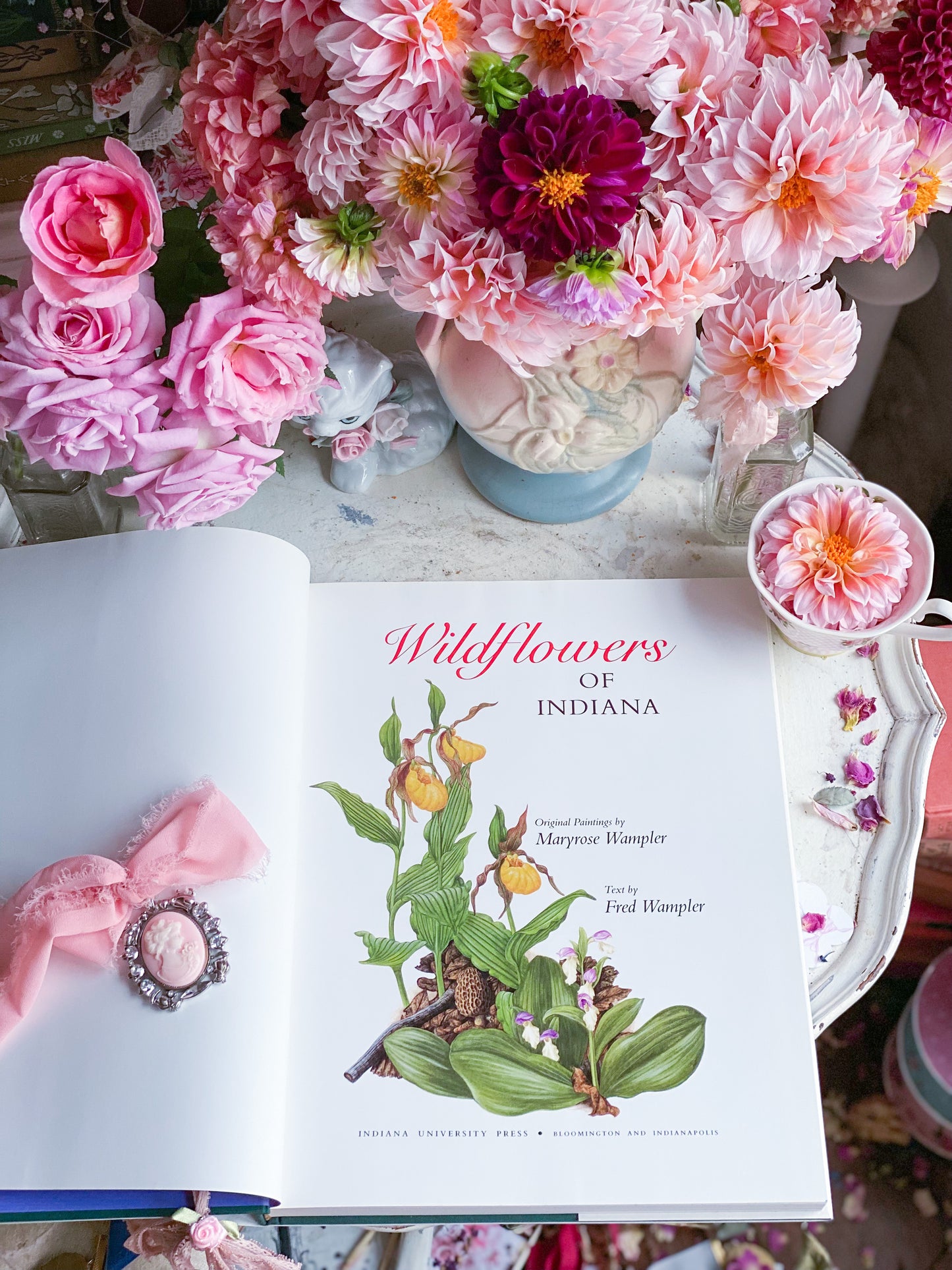 Wildflowers of Indiana Nature Art Book