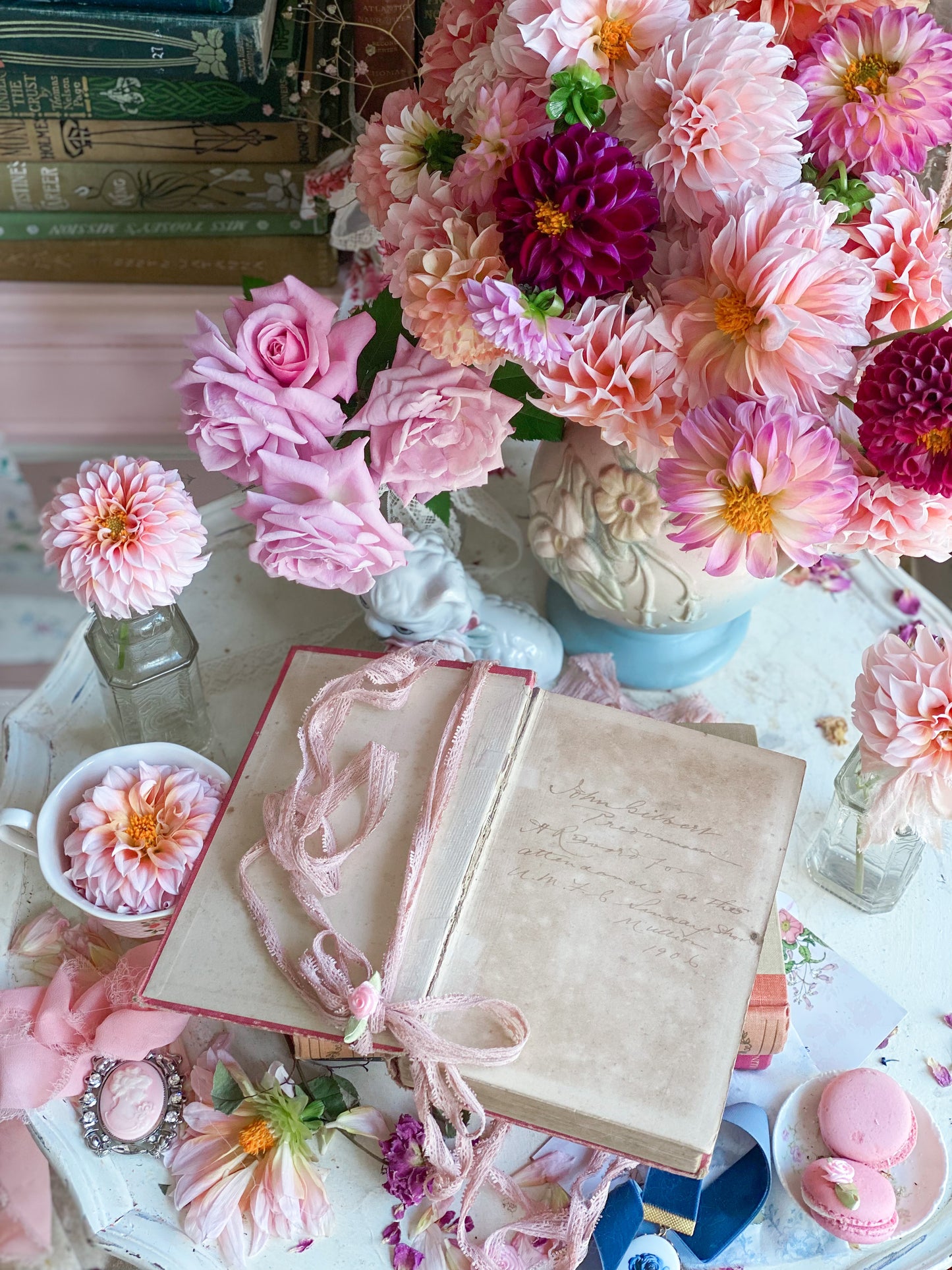 Pink Shabby Chic Under the Laburnums