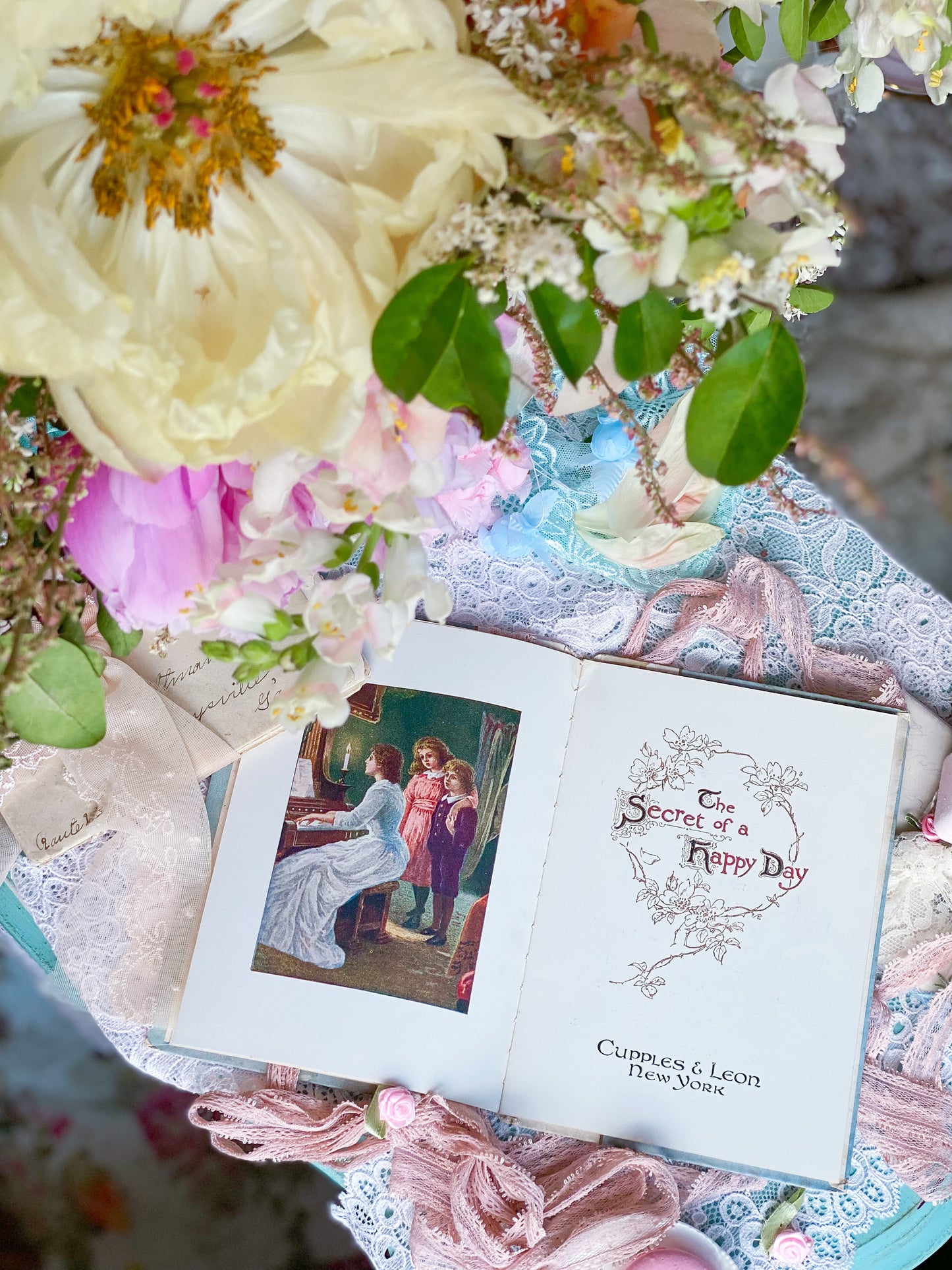 The Secret of a Happy Day - Edwardian Gift Book