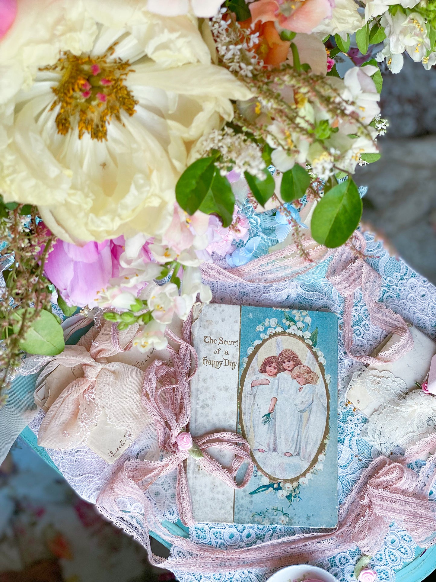 The Secret of a Happy Day - Edwardian Gift Book
