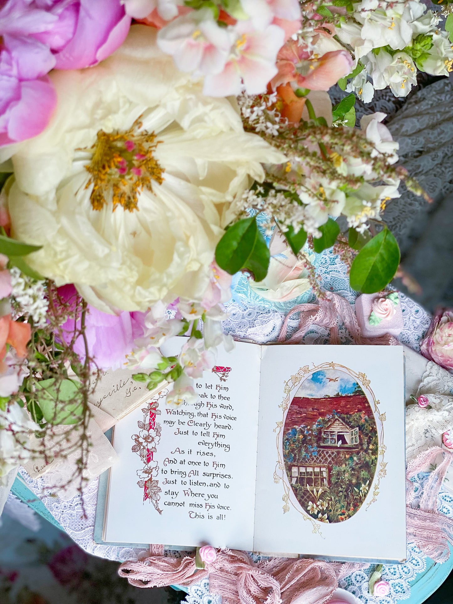 The Secret of a Happy Day - Edwardian Gift Book