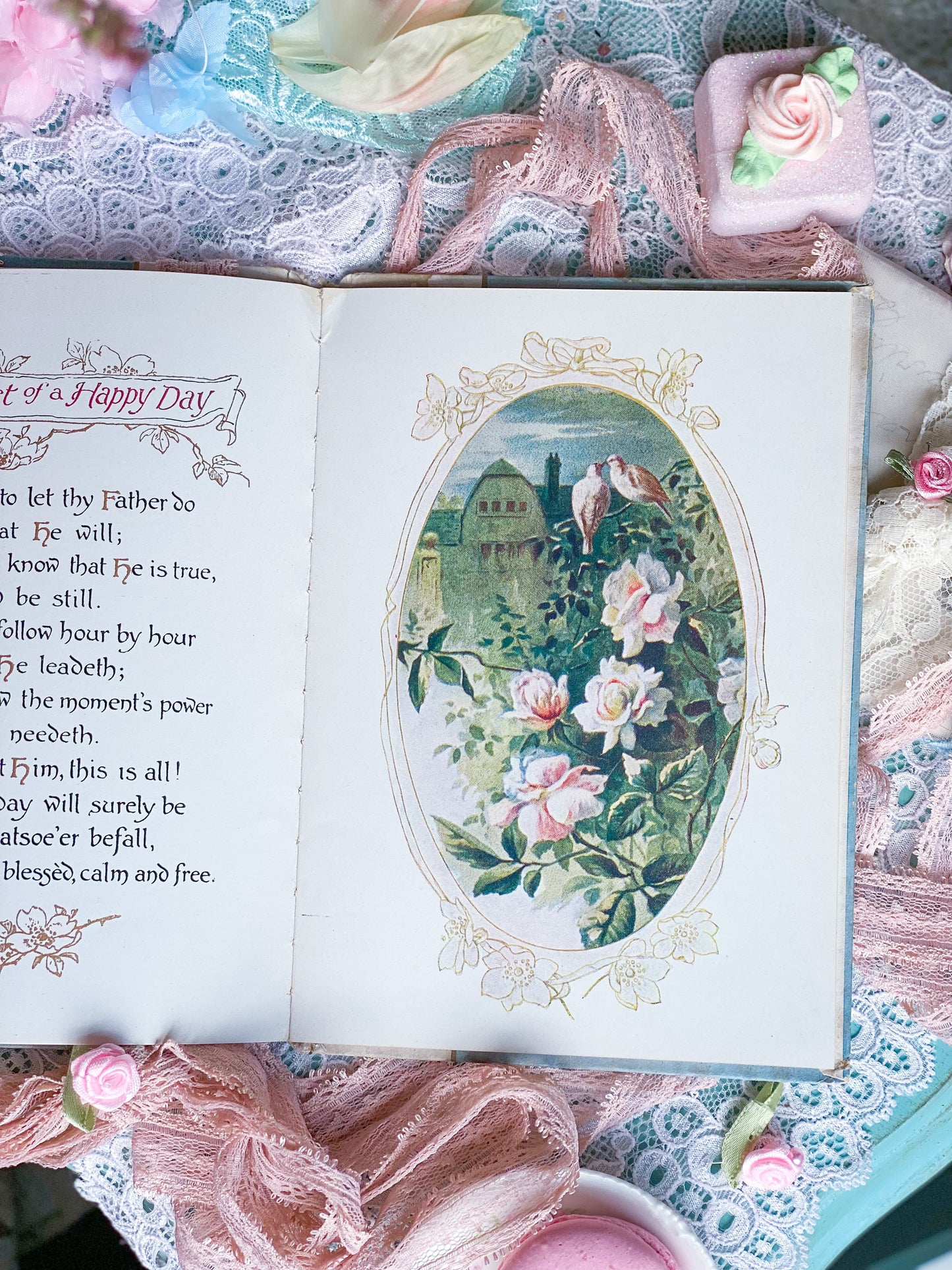 The Secret of a Happy Day - Edwardian Gift Book