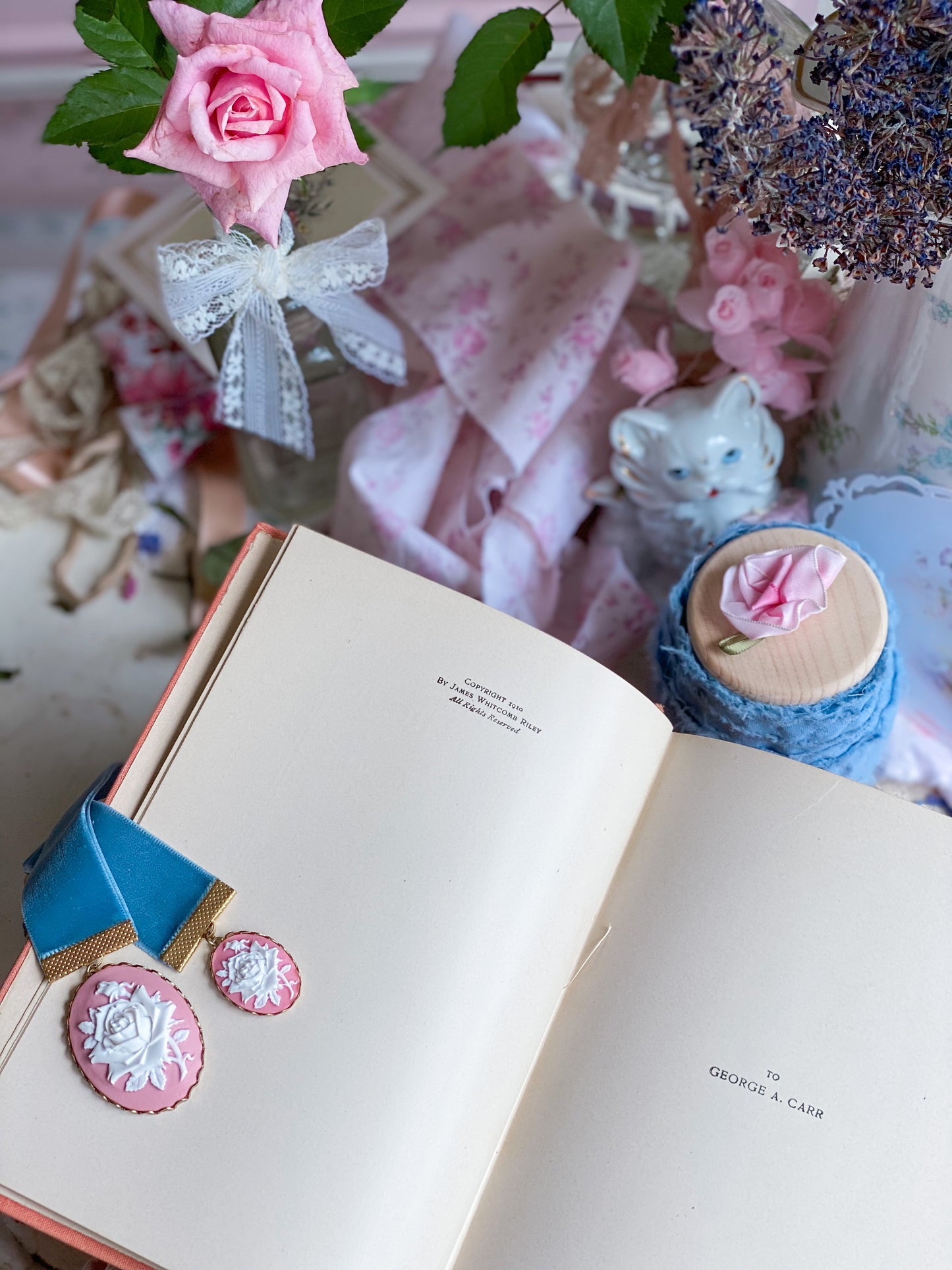 Blush Pink and Grey Autumn Romance 5 Book Barton Cottage Set