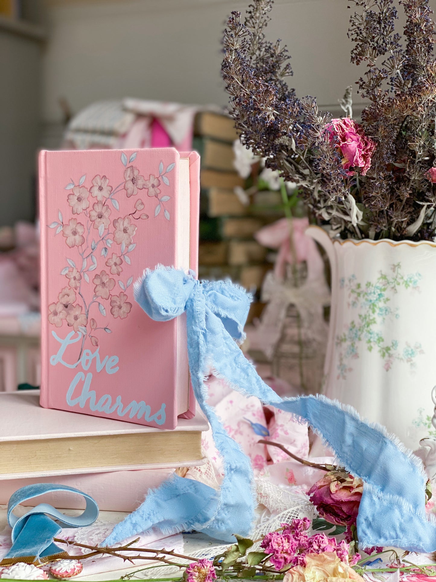 Bespoke Hand-painted Love Charms Book