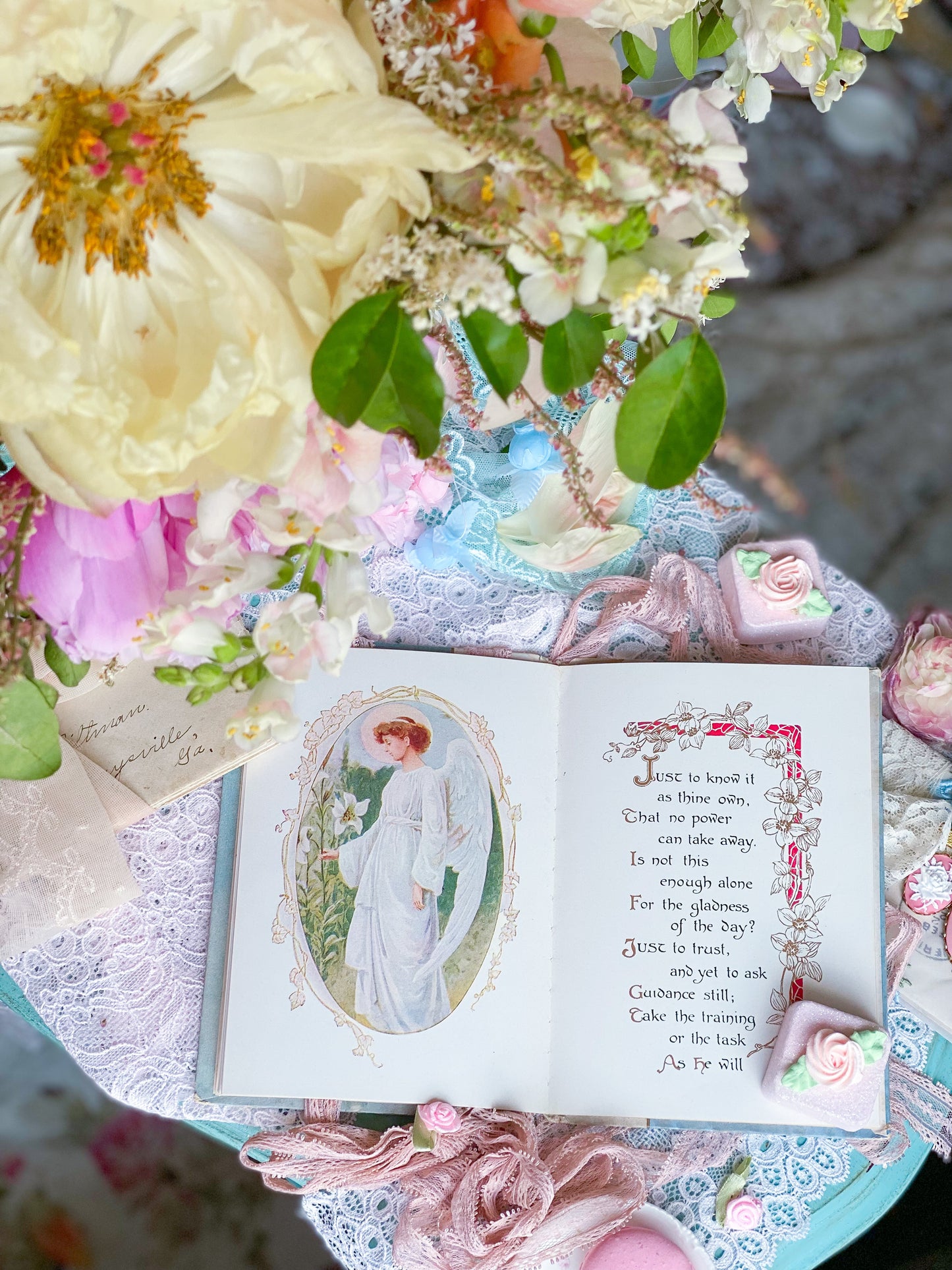 The Secret of a Happy Day - Edwardian Gift Book