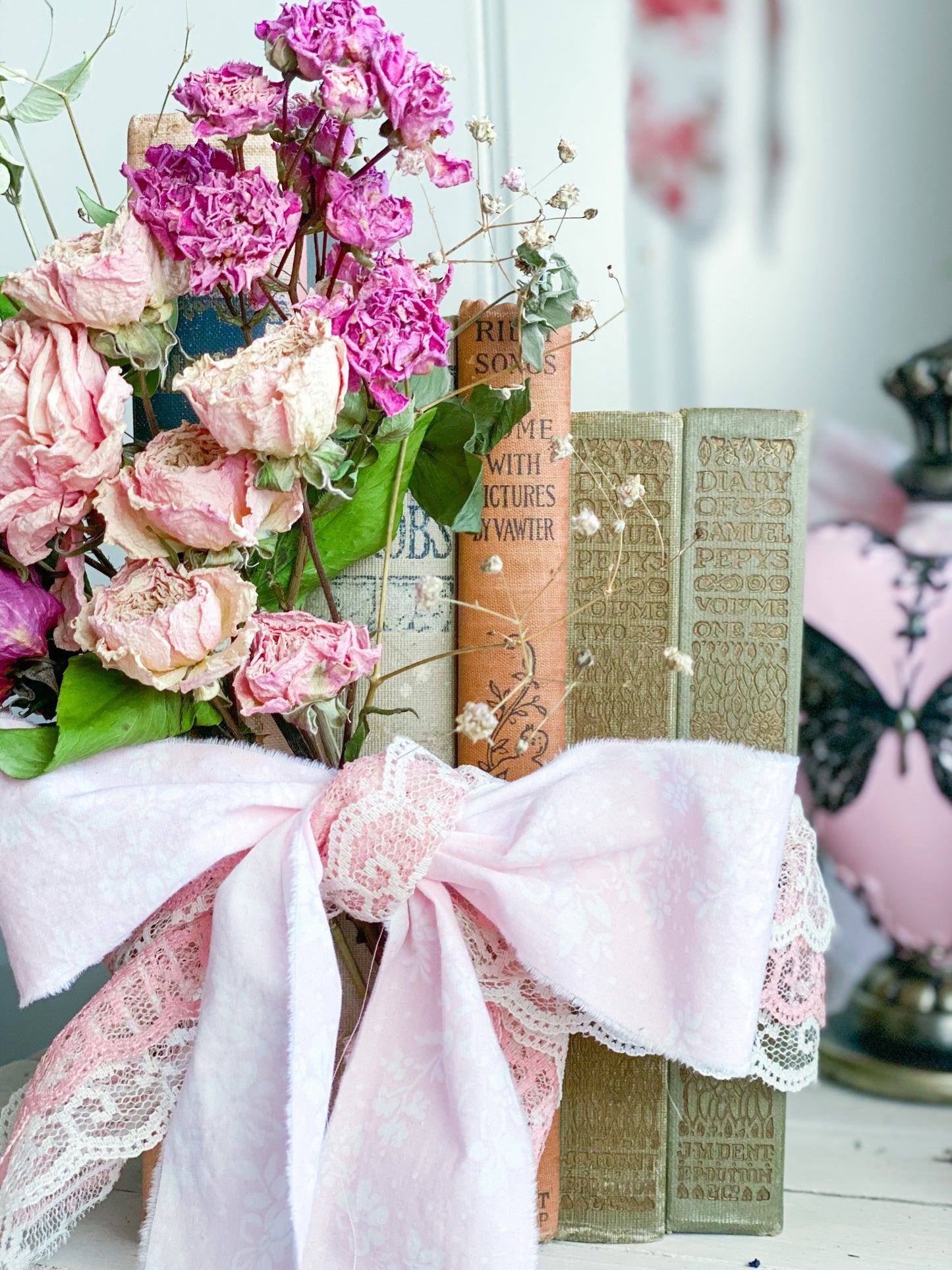 Blush Pink and Grey Autumn Romance 5 Book Barton Cottage Set