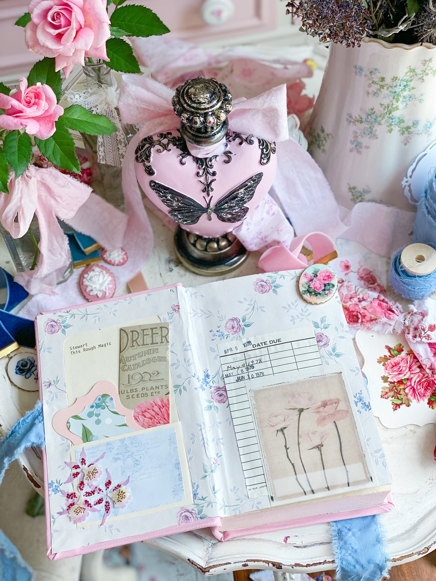 Bespoke Hand-painted Love Charms Book