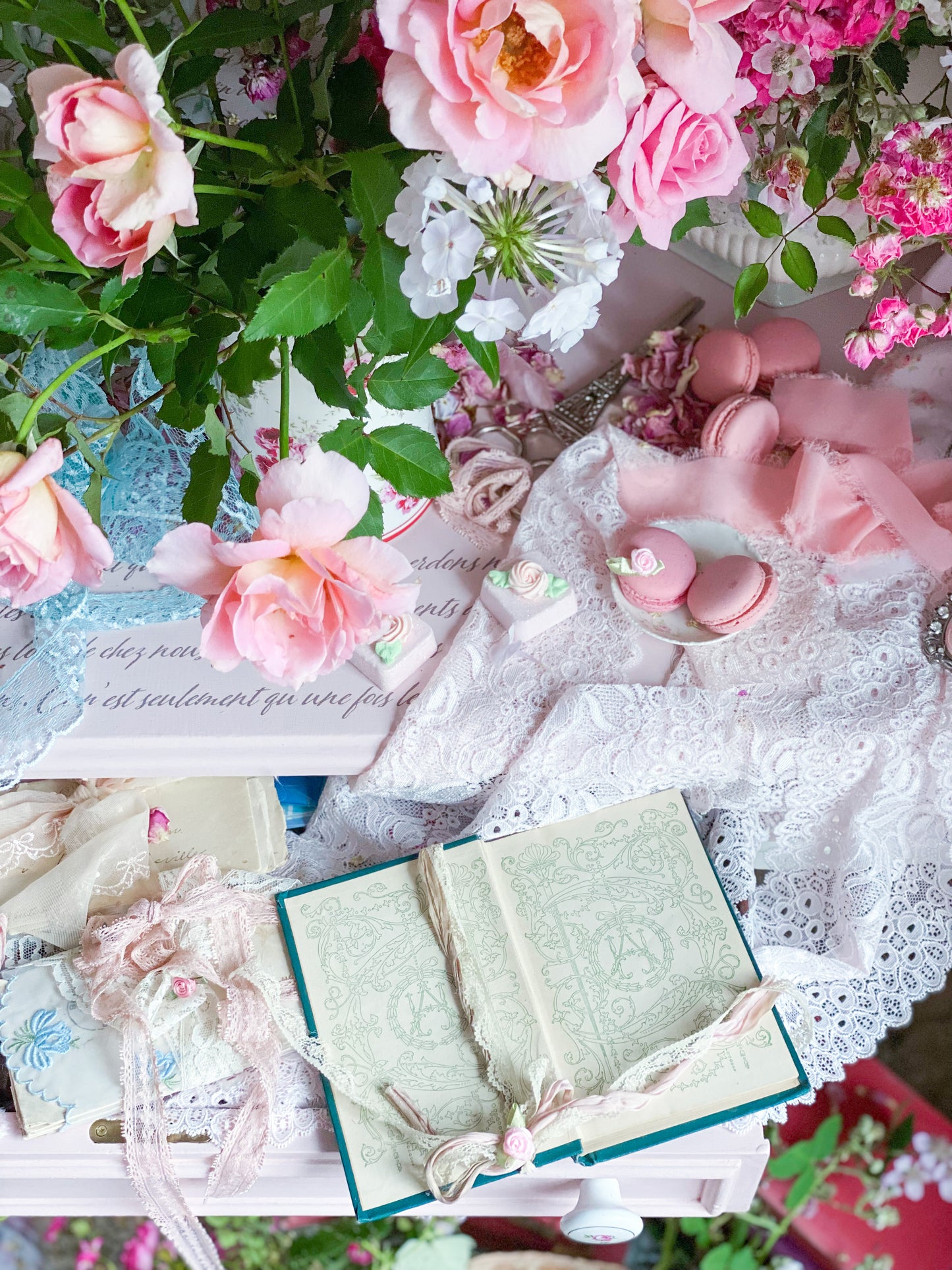 Barrack Room Ballads and Ditties - HTF floral cover