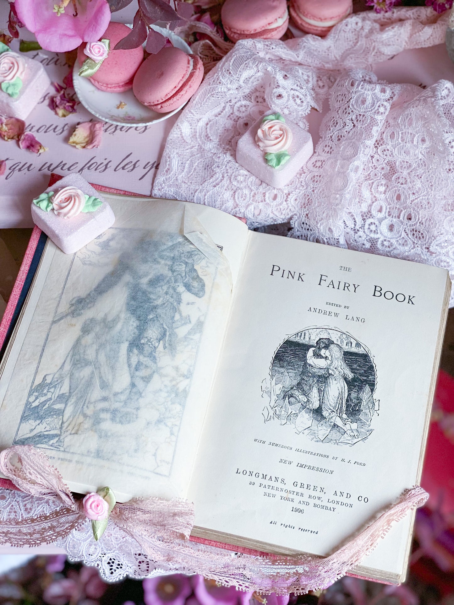 1906 Andrew Lang Pink Fairy Book