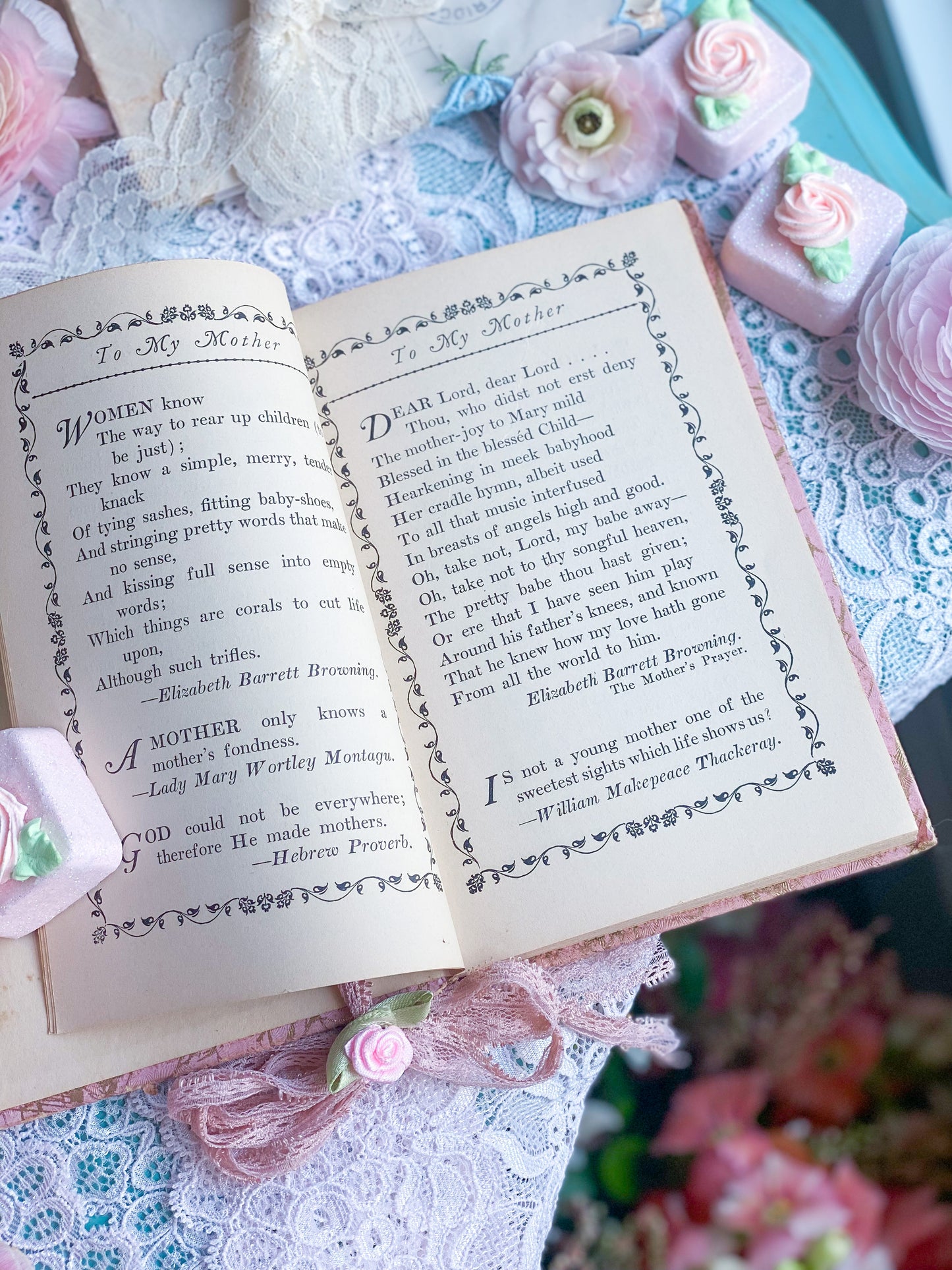 To My Mother - Pink & Gold Mother’s Day Gift Book