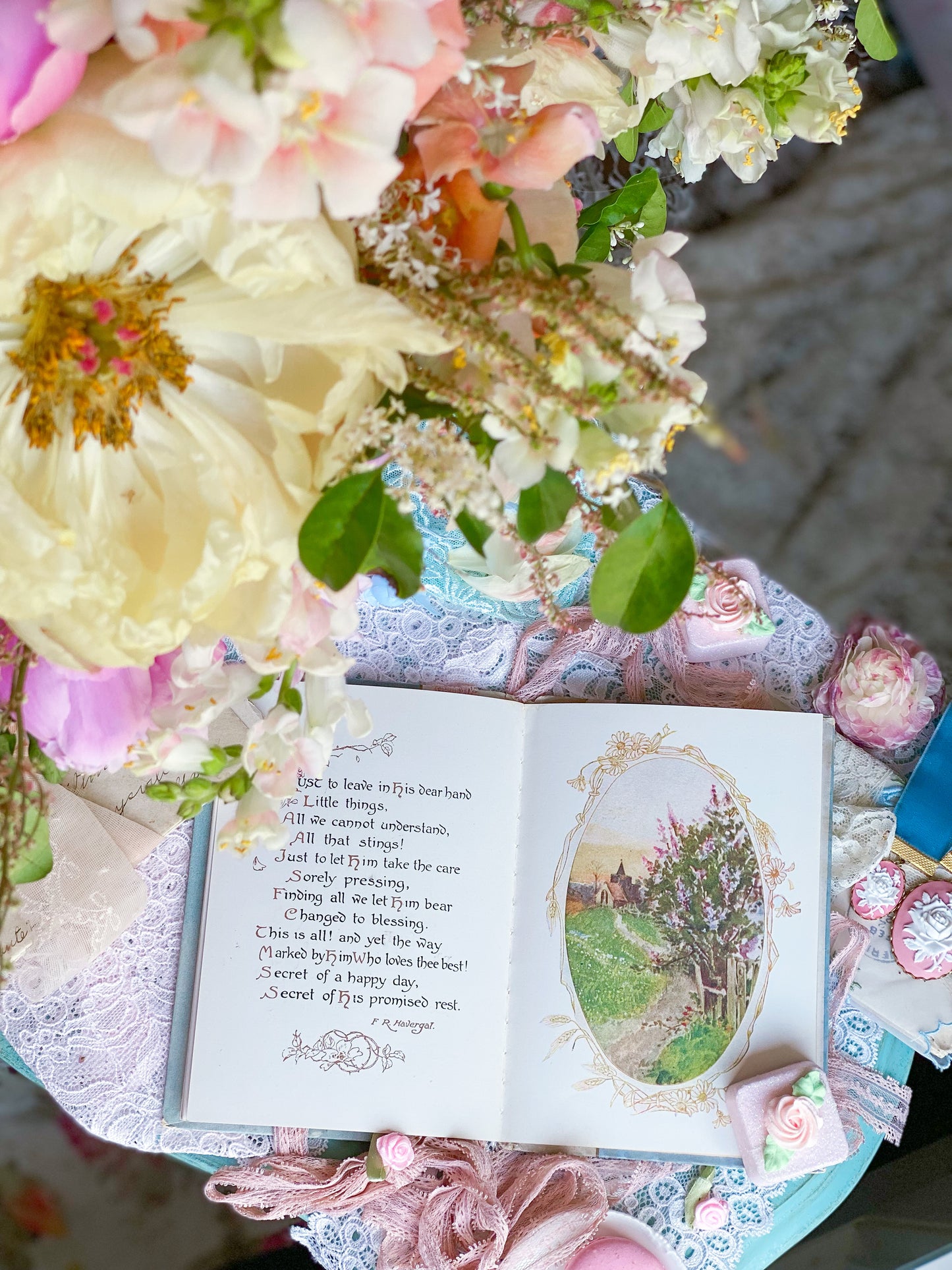 The Secret of a Happy Day - Edwardian Gift Book