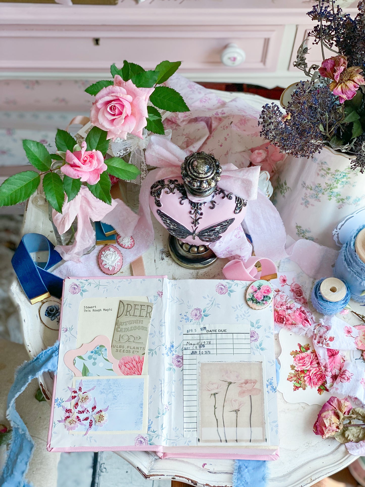 Bespoke Hand-painted Love Charms Book