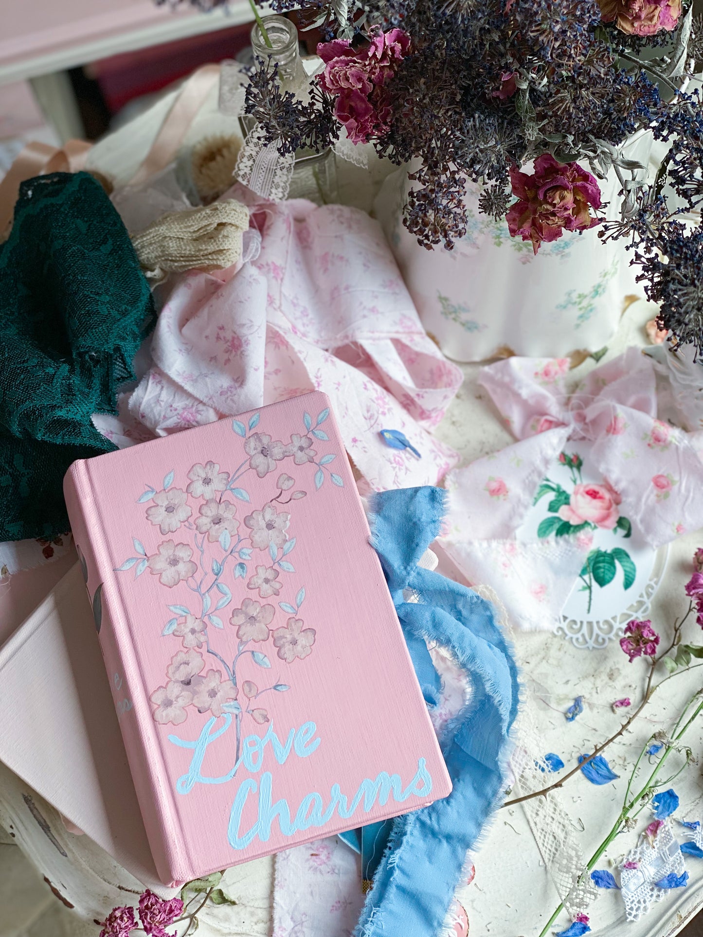 Bespoke Hand-painted Love Charms Book