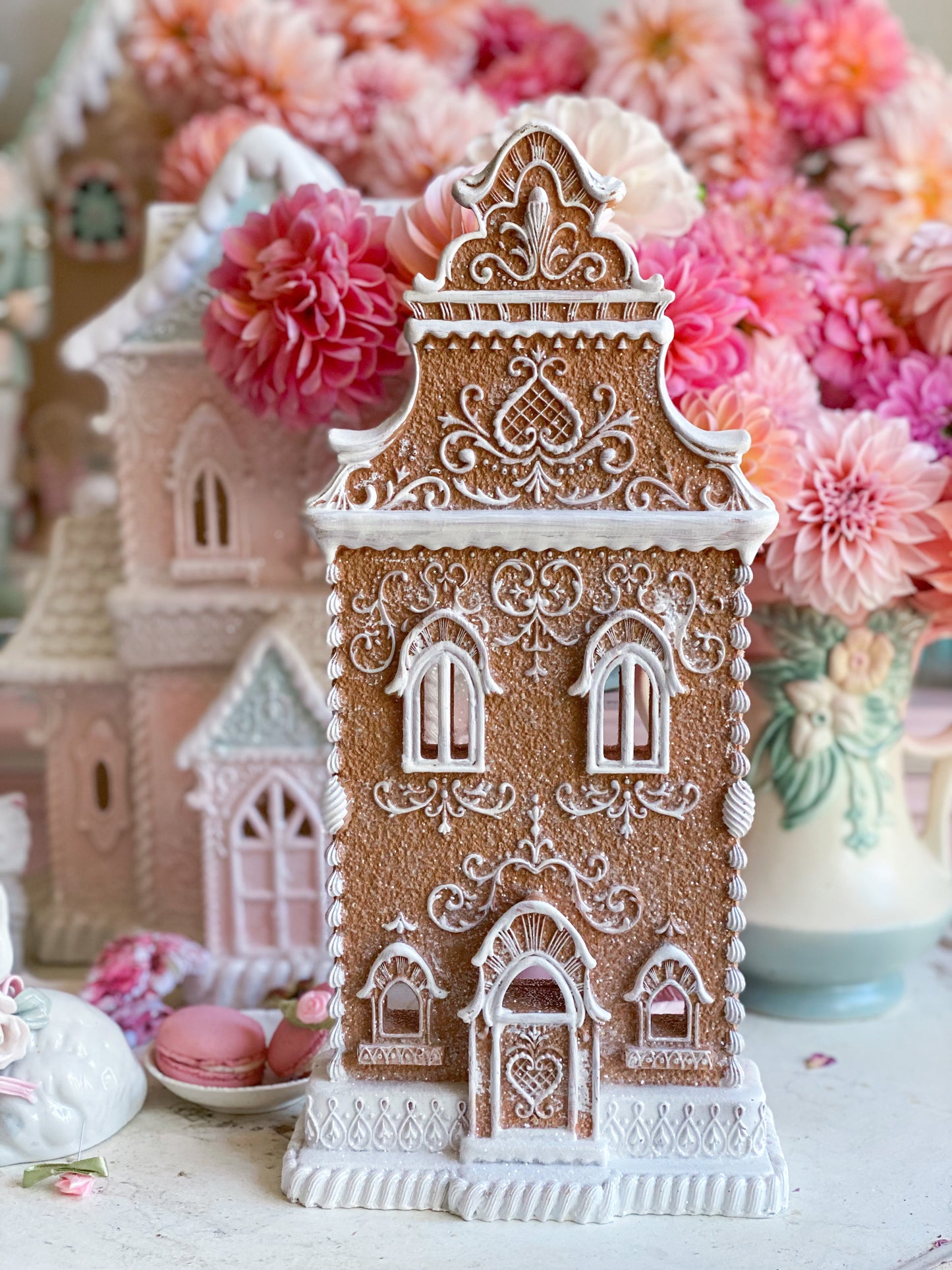 Gingerbread House Tabletop Decoration