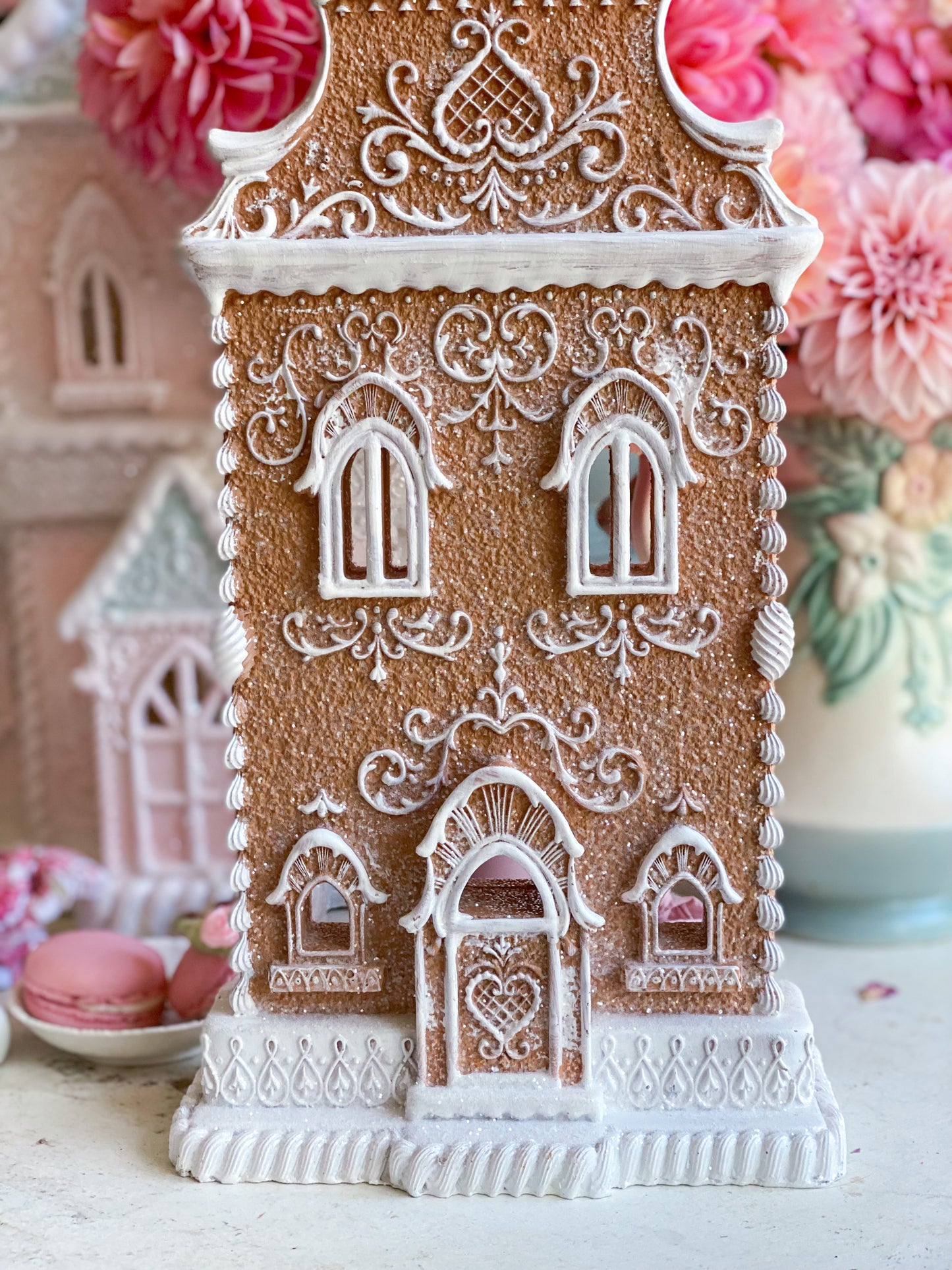 Gingerbread House Tabletop Decoration