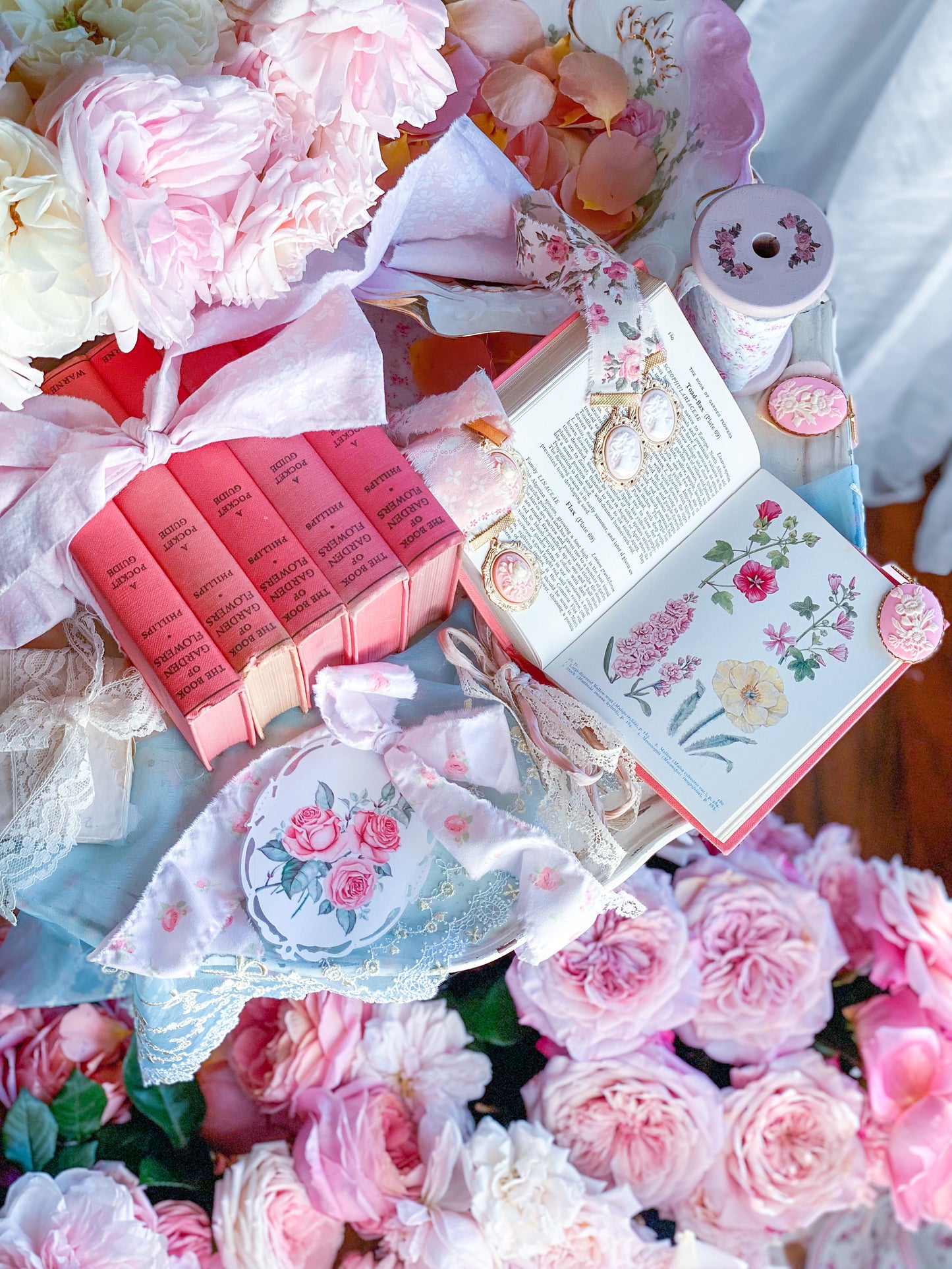 Pink Book of Garden Flowers