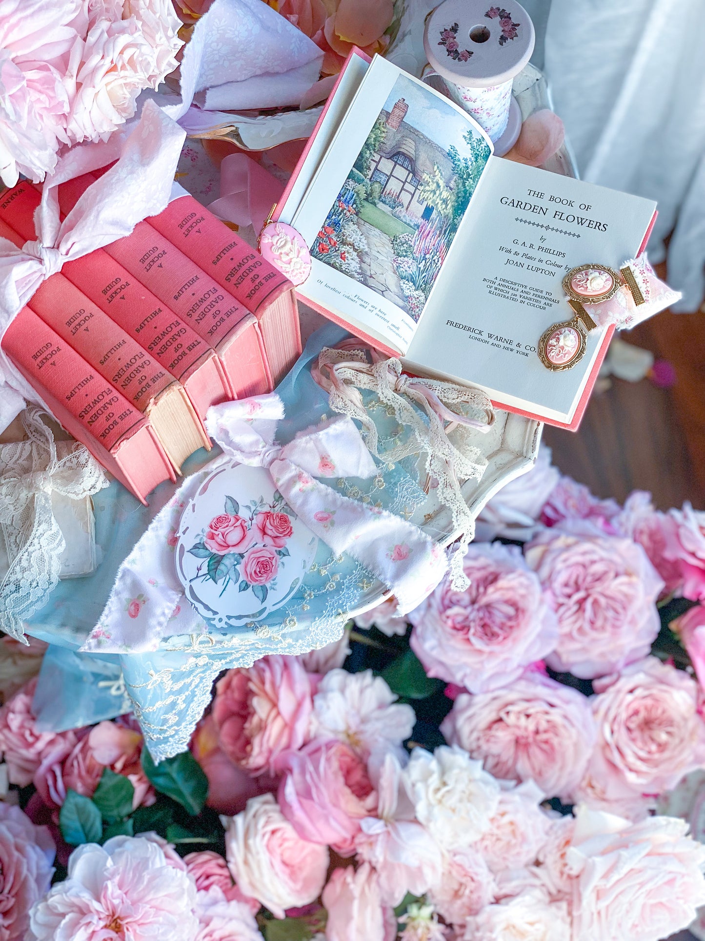 Pink Book of Garden Flowers