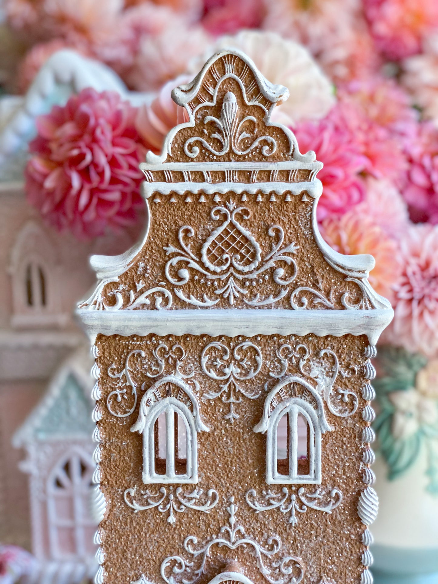 Gingerbread House Tabletop Decoration