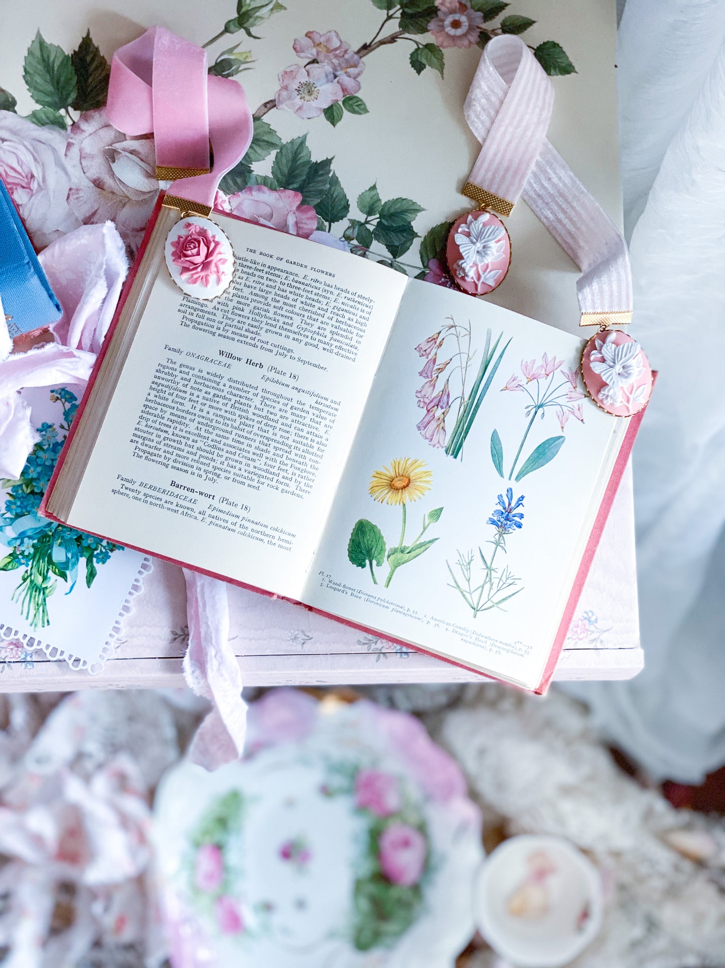 Pink Book of Garden Flowers