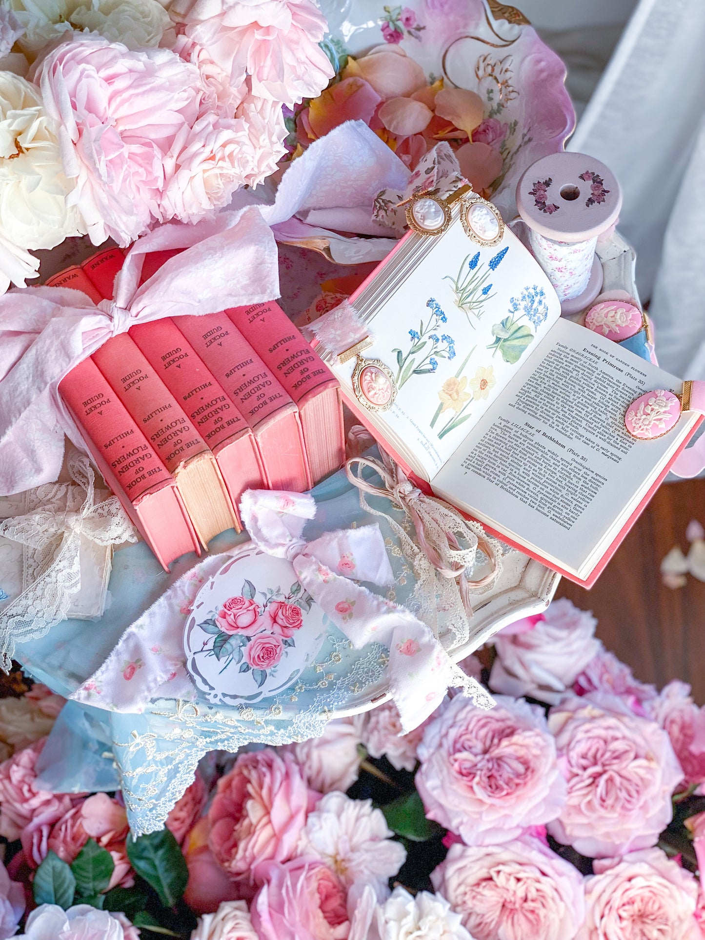 Pink Book of Garden Flowers