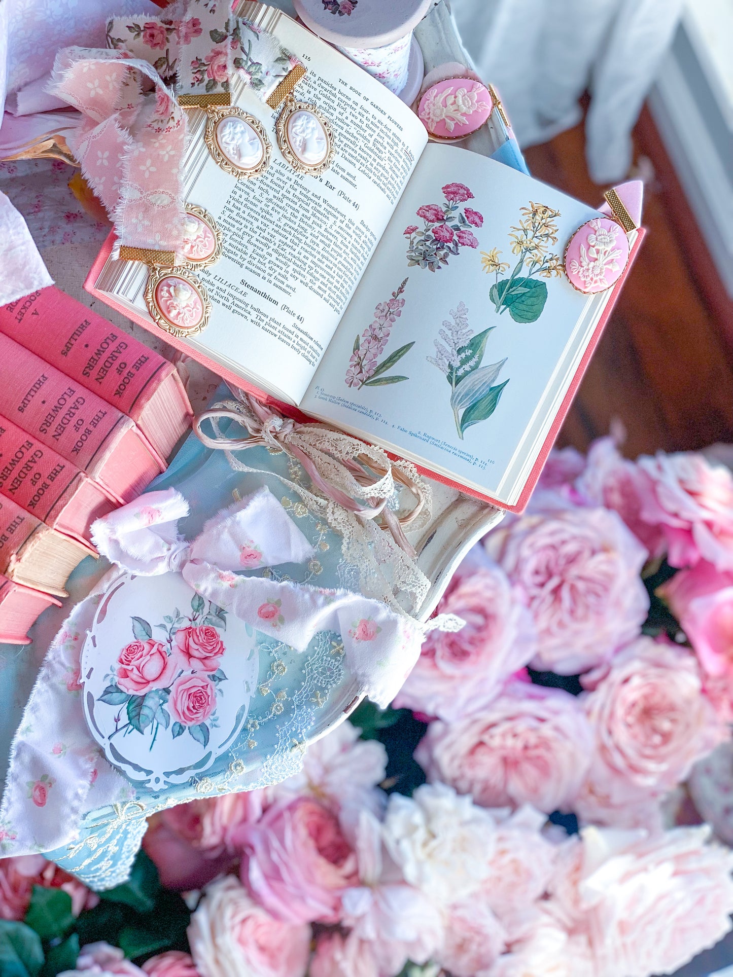 Pink Book of Garden Flowers