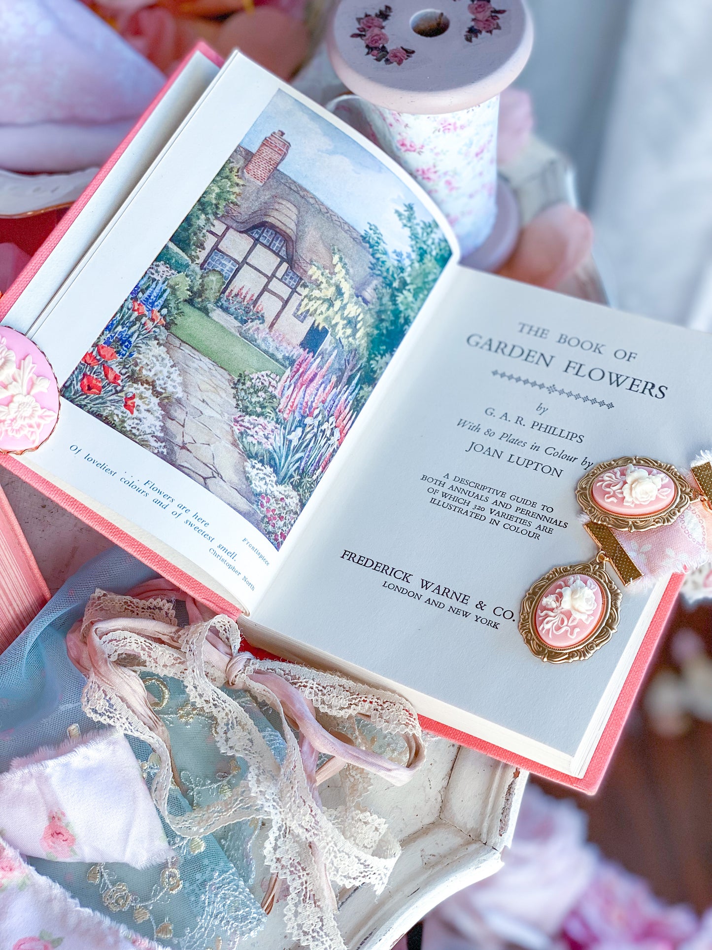 Pink Book of Garden Flowers