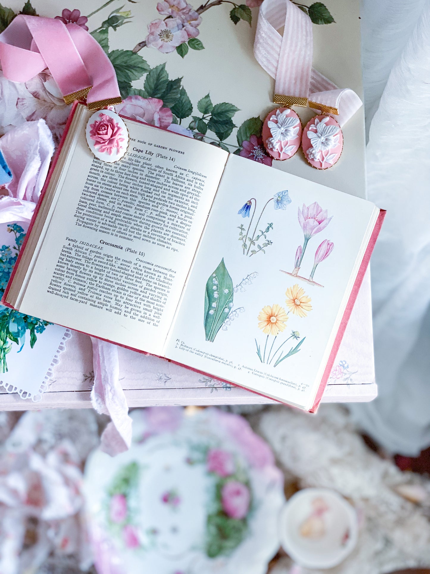 Pink Book of Garden Flowers