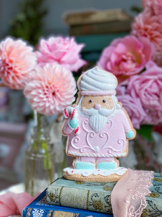 Pink Pastel Nutcracker Soldier Cookie Decoration