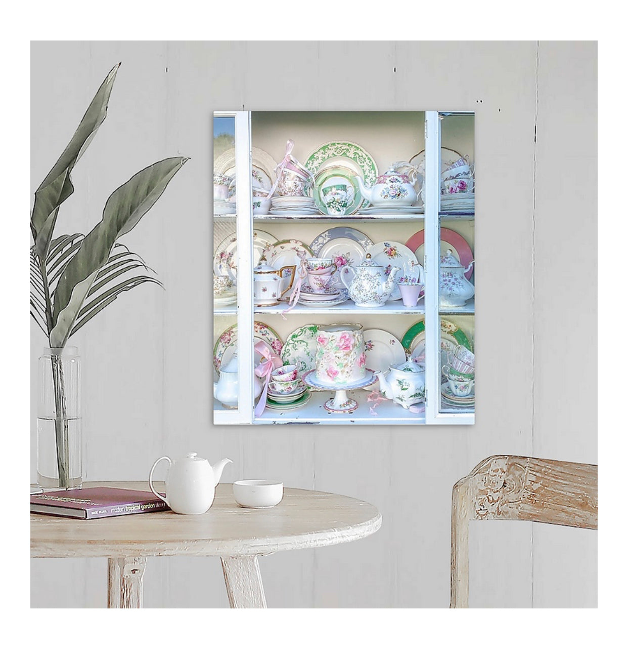 Spring China Hutch Gallery Wrapped Canvas