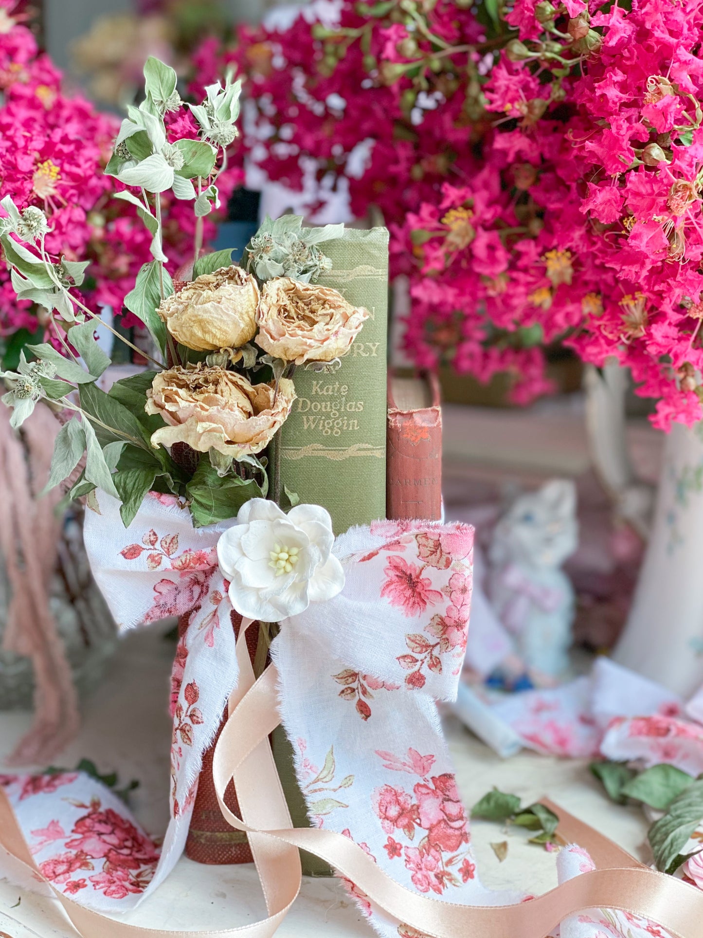 Floral Apple Orchard 3 book Barton Cottage Set