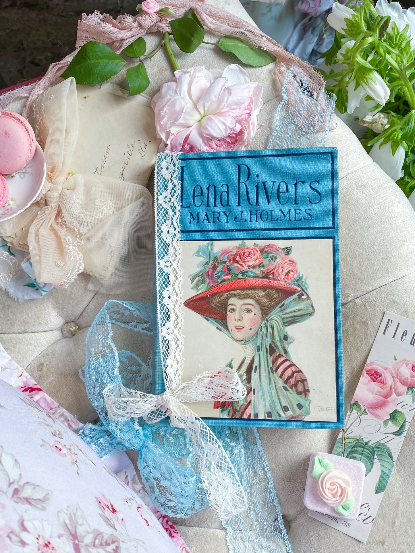 Lena Rivers - Teal with Edwardian Lady Cover