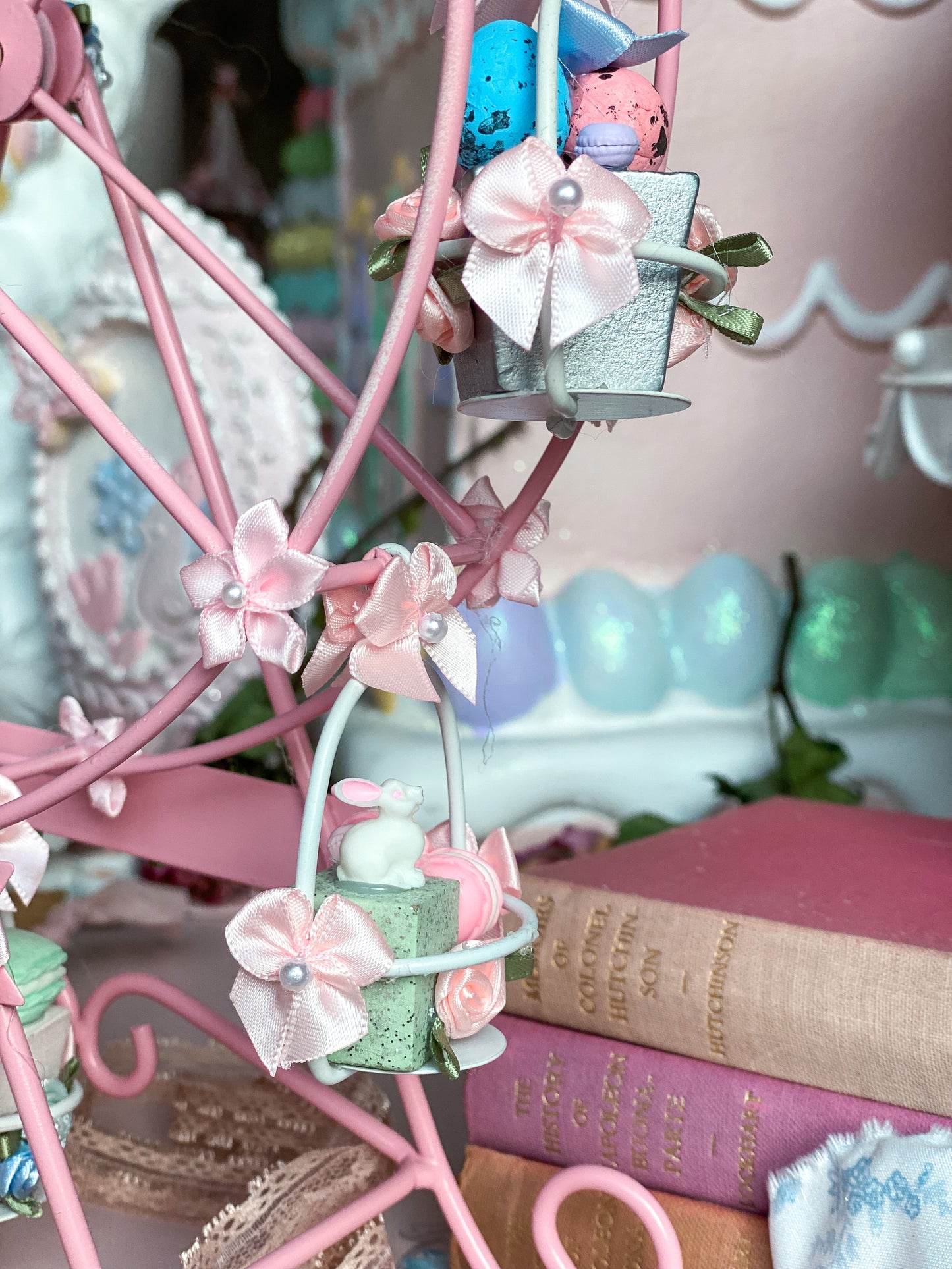Bespoke Pink Easter Ferris Wheel