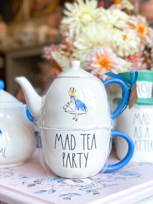 Alice in Wonderland Rea Dunn Teapot – Blush and Bashful Book Boutique