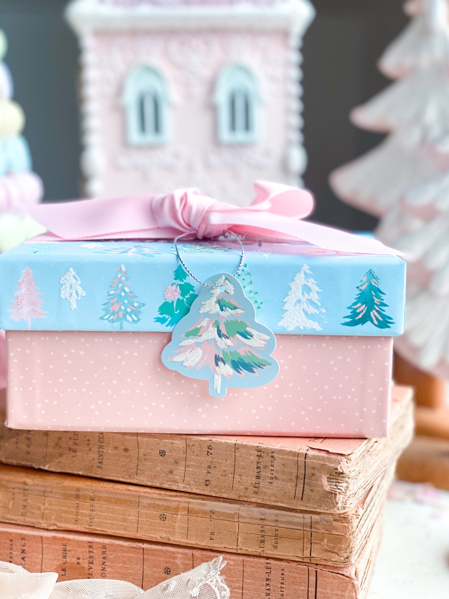 Pink and Blue Gift Box - Small