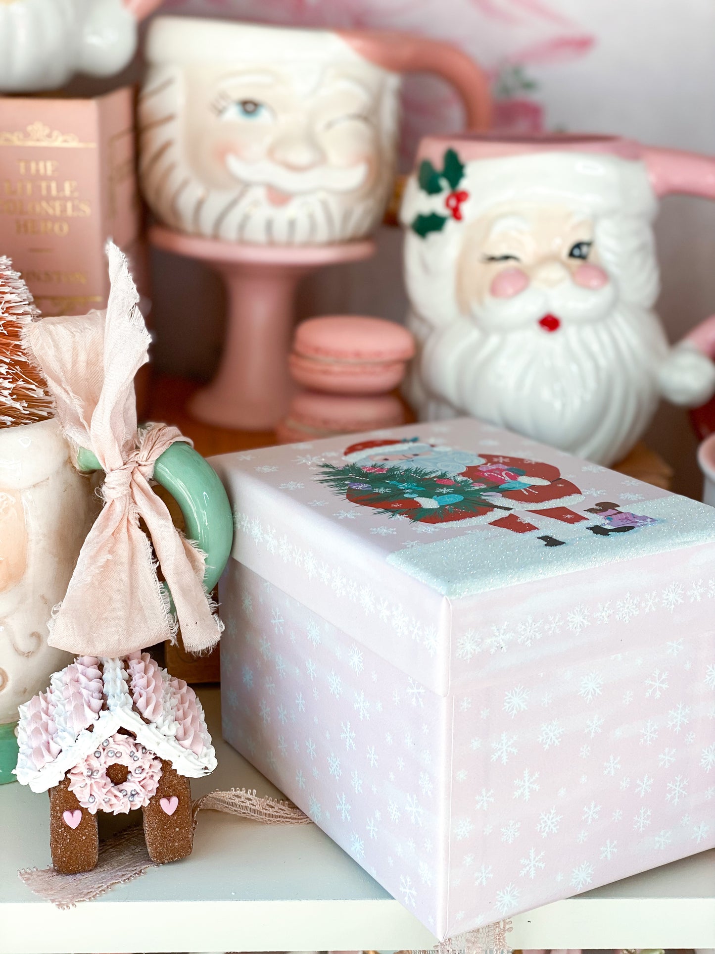 Small Santa Gift Box