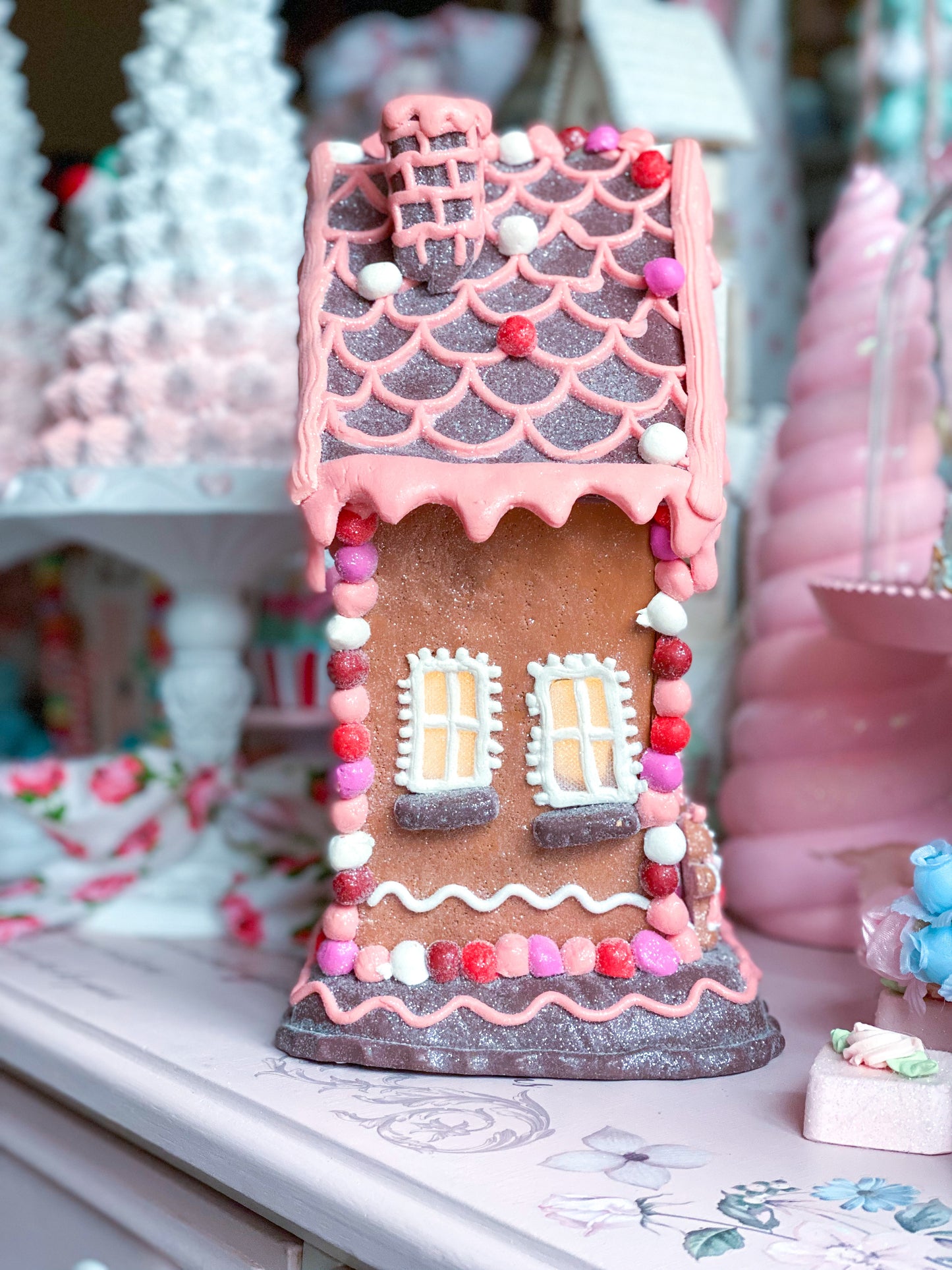 Love Day Gingerbread LED Light Up House