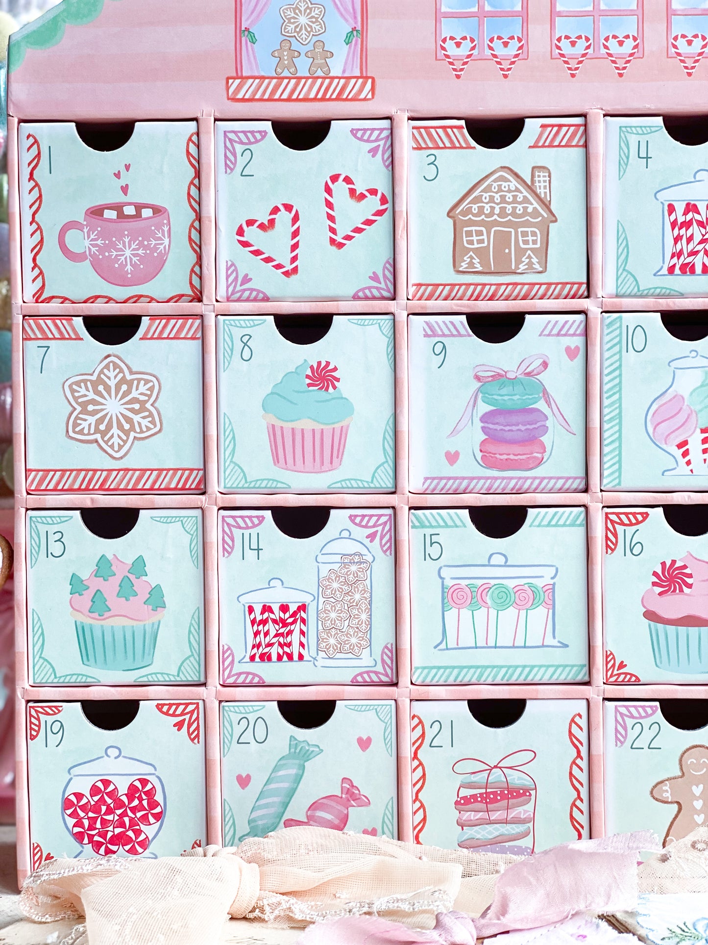 Pink Sweet Shop Advent calendar