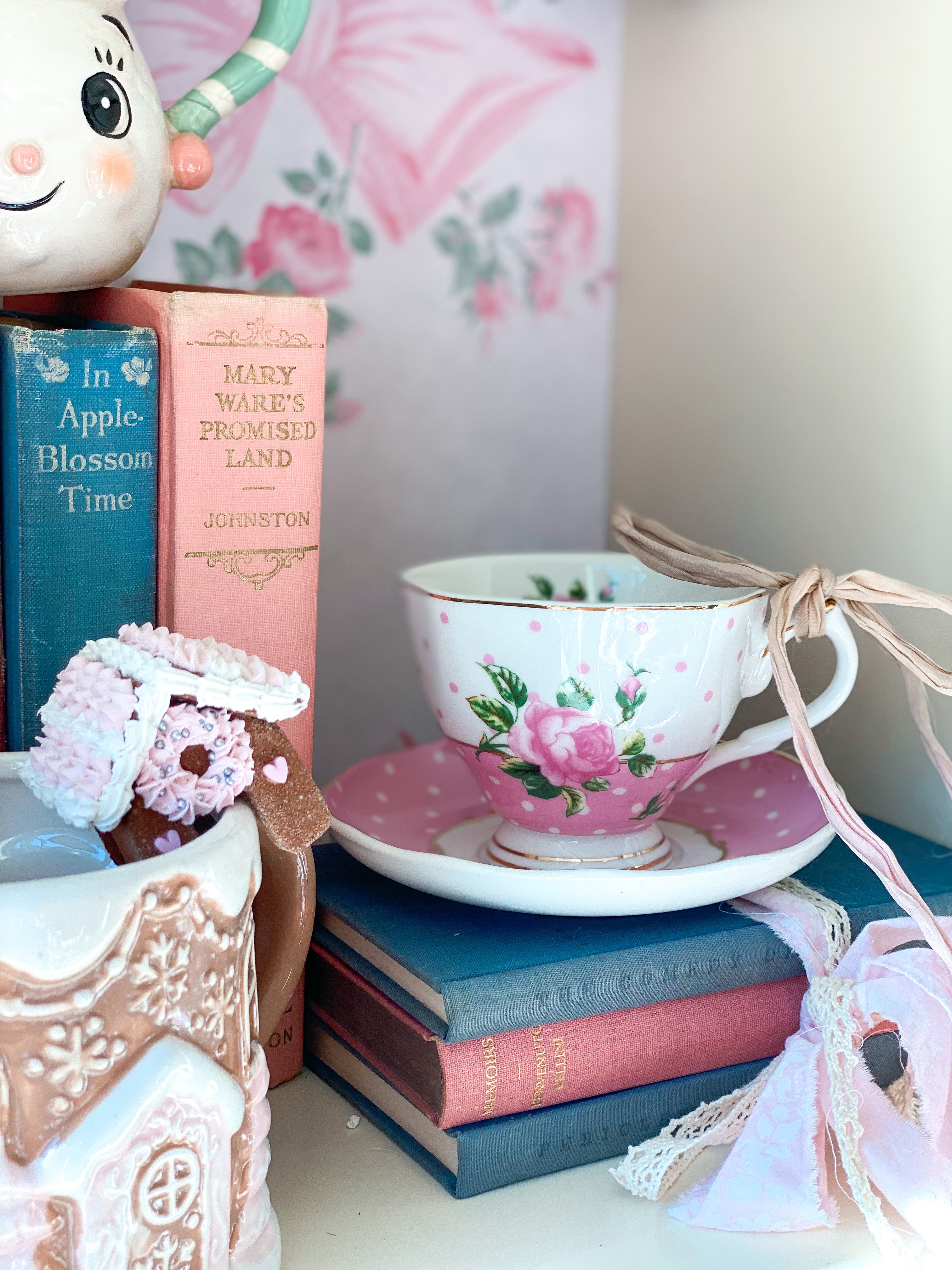 Royal Albert sold Cheeky Pink Tea Set